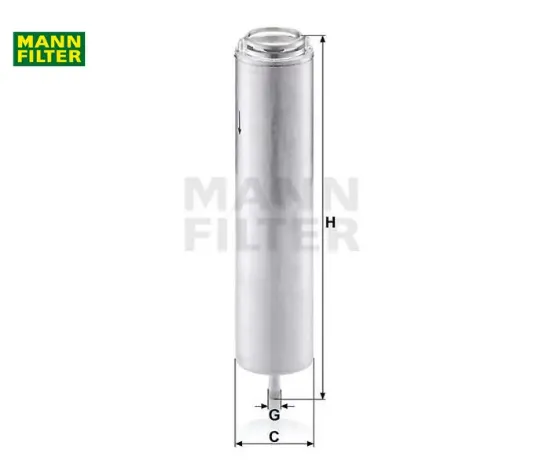 Yakıt fıltresı m47 n47 m57 n57 e81 e82 e87 e88 e60 e61 f07 f10 f06 e65 e66 f01 e70 f15 e71 f16 mann-fılter 13327822499 resmi