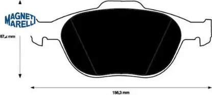 Balata on connect magnetı marellı 1355950/ 1360303/ 2m5v2k021aa/ 2t142k021ac/ 4346371/ 4387361/ 4427737 resmi