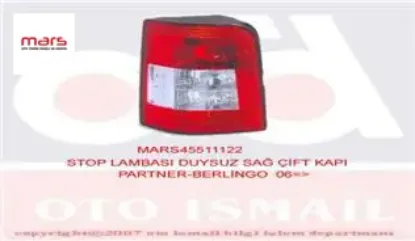 Stop lambası duysuz sağ çift kapı partner-berlıngo 06 mars 6351.Cx resmi