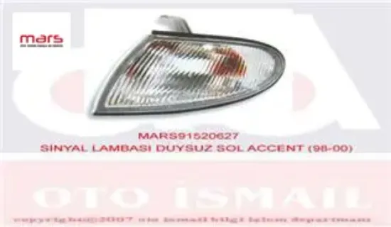 Sinyal lambası duysuz sol accent 98-00 mars 9230122310/ 9230122300 resmi