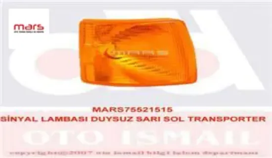 Sinyal lambası duysuz sarı sol transporter t4 90-96 mars 9el136401011 resmi