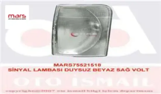 Sinyal lambası duysuz beyaz sağ volt mars 2d0953042a resmi