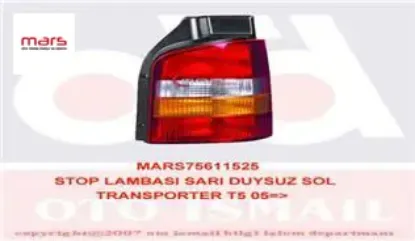 Stop lambası sarı duysuz sol transporter t5 05 mars 7h0945095g/ 7h0945095f resmi