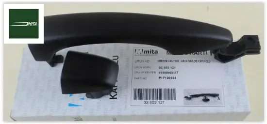 Arka sağ dış kapı kolu c-elysee /301 mıta 96868965/ xt resmi