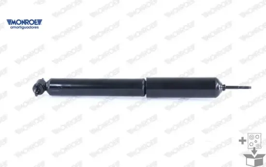 Ön amortisör l/r jeep cherokee xj 1884-2001 wrangler tj 1996-2007 gazlı oespectrum premium monroe 4897567aa/ 52087900ad/ 52003288ad resmi