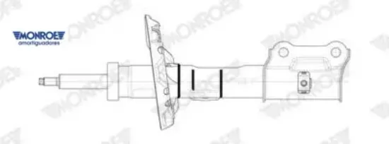 Amortisör ön sol hyundaı kona 1.6l g4fj 16- / 1.6l d4fe crdi e-vgt 18- / 1.6l g4le gdi hybrid 20- monroe 54650cm000/ 54650j9000/ 54650j9010 resmi