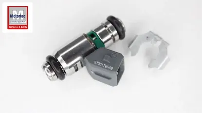 Enjektör memesi -4 delik-mavi-gri r.megane 1.6 16v-k4m-k4j motortec 8200128959 resmi