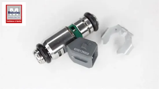 Enjektör memesi -4 delik-mavi-gri r.megane 1.6 16v-k4m-k4j motortec 8200128959 resmi