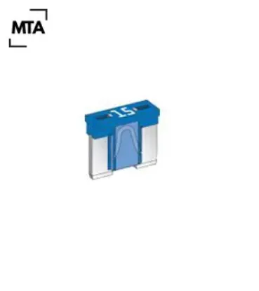 0600270 mini yassı alçak profil sigorta 15 amper mavi mta 7703297155 resmi