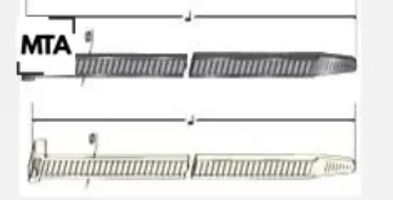 4621570 kablo bağı cırt kelepçe 7.8 x 450 mm pk 100 ad siyah mta 4621570/2866 resmi