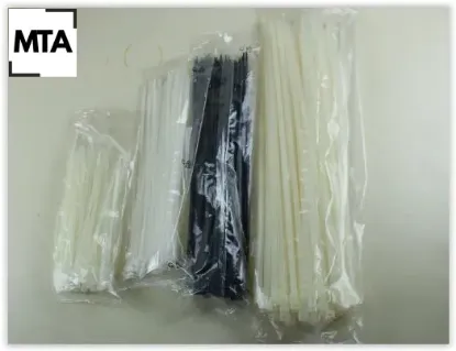 4621450 kablo bağı cırt kelepçe 3.6 x 290 mm pk 100 ad siyah mta  resmi