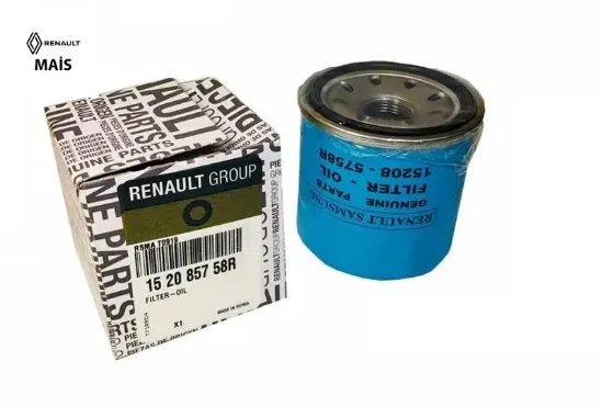 Yağ filtresi mgn ııı-fluence-clıo ııı-ıv-lgn ııı-talısman-latıtude 2.0 16v mıcra 11 7701053054 maıs 152009645r/ 152085758r/ 1520865f0a resmi