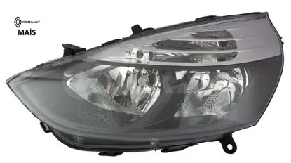 Far sol elektrikli renault clıo ıv 12 h7/h1 siyah maıs 260601176r resmi