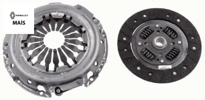 Debriyaj seti baskı disk mgn ıı-kng-clıo ııı-scenıc ıı-logan 1.4-1.6i.16 v k4m.8.00-k4j 780-mek 7701 maıs 302050901r/ 7701474519/ 587574 resmi