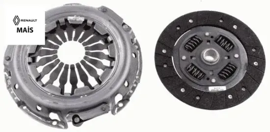 Debriyaj seti baskı disk mgn ıı-kng-clıo ııı-scenıc ıı-logan 1.4-1.6i.16 v k4m.8.00-k4j 780-mek 7701 maıs 302050901r/ 7701474519/ 587574 resmi