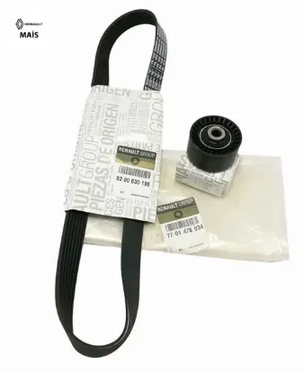 Alternator kayıs kıtı clıo ıv 12 symbol ııı 13 sandero ıı 13 logan ıı 12 1.2 d4f 7pk 1035mm maıs 7701478934 resmi