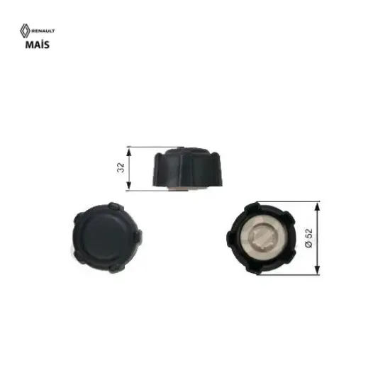 Genleşme kavanoz kapağı kangoo-clıo ııı-ıv-megane ıı-ııı-fluence-master ıı-ııı-trafıc-latıtude-logan maıs 8200048024/ 21430ax300 resmi