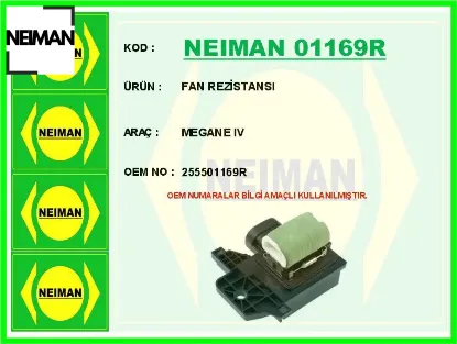 Fan rezistansı megane ıv neıman 255501169r resmi
