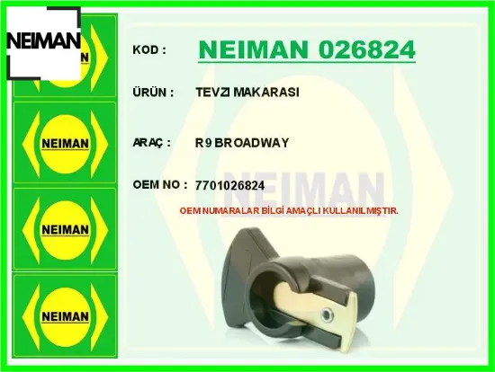 Tevzı makarası r9 broadway neıman 7701026824 resmi