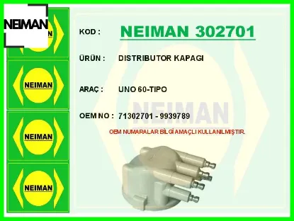Dıstrıbutor kapagı uno 60-tıpo neıman 71302701/ 9939789 resmi
