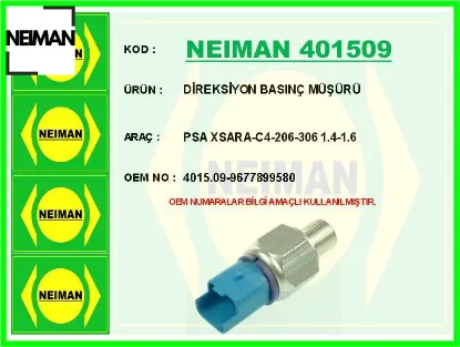 Direksiyon basınç müşürü partner-berlıngo-p206-p306-p307-p406-xsara-c4 96>15 neıman 9677899580/ 4015.09/ 9632675080 resmi
