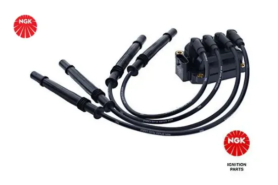 Ateşleme bobini bobin kablolu clıo ıı-ııı-kng-modus-twng 1.2 16v d4f.7.28 245162 ngk 8200360911/ 8200702693 resmi