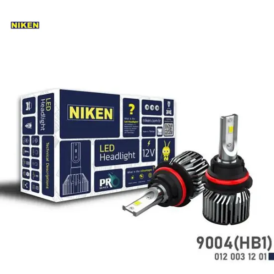 Ampül led xenon pro serısı 9004 hb1 nıken  resmi