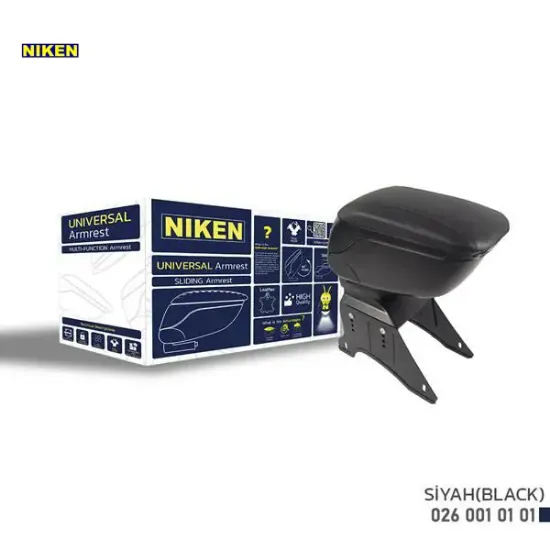 Kol dayama sürgülü siyah nıken  resmi