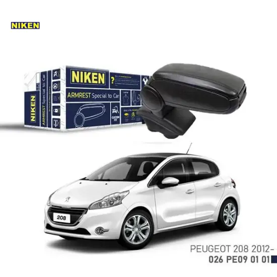 Araca özel kol dayama siyah 208 12 nıken  resmi