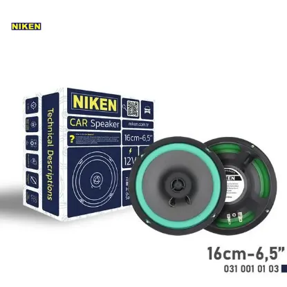 Araç hoparlörü 16cm 6.5inç /adet nıken  resmi