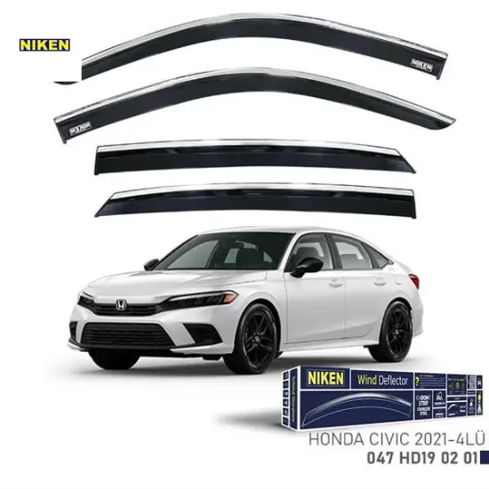 Kromlu cam rüzgarlığı cıvıc 2021- sedan 4lü nıken  resmi