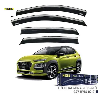 Kromlu cam rüzgarlığı kona 2018- 4lü nıken  resmi