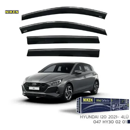 Kromlu cam rüzgarlığı ı20 2021- 4lü nıken  resmi