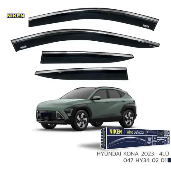Kromlu cam rüzgarlığı kona 2023- 4lü nıken  resmi
