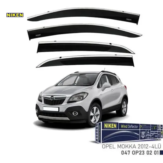 Kromlu cam rüzgarlığı mokka 2012- 4lü nıken  resmi