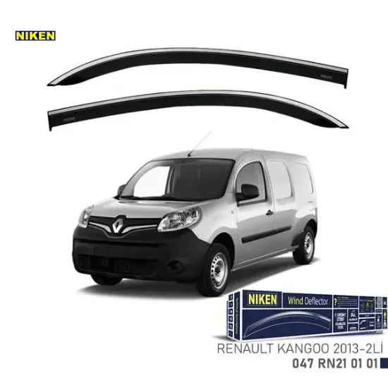 Kromlu cam rüzgarlığı kangoo 2013- 2li nıken  resmi