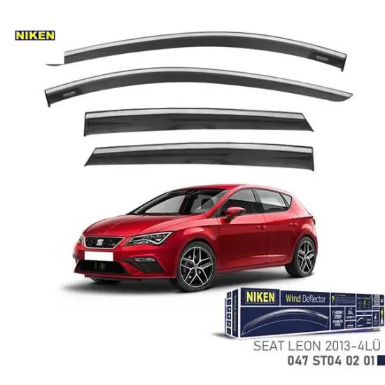 Kromlu cam rüzgarlığı leon 2013- 4lü nıken  resmi