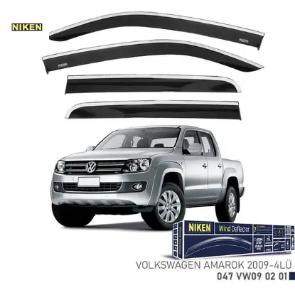 Kromlu cam rüzgarlığı amarok 2009- 4lü nıken  resmi