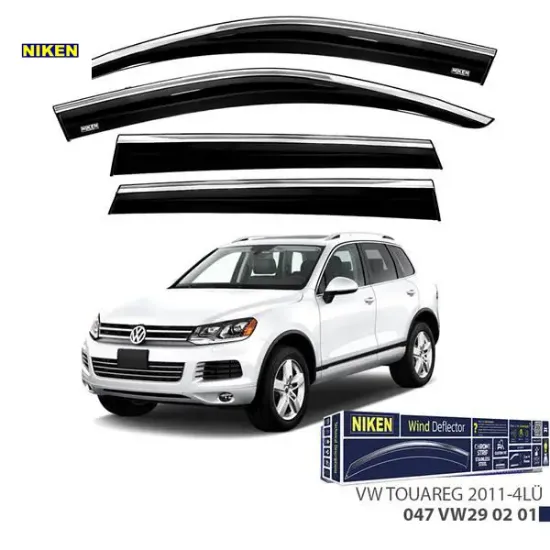 Kromlu cam rüzgarlığı touareg 2011- 4lü nıken  resmi