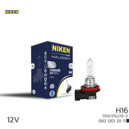 Nıken h16 19w halojen ampul pgj19-3 12v nıken  resmi