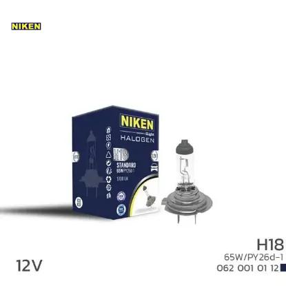 Nıken h18 65w halojen ampul py26d-1 12v nıken  resmi