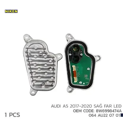 A5 2017-2020 sağ far led modül 8w6998474a nıken 8w6998474a resmi