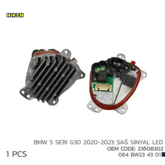 5 g30 2020-2023 sağ sinyal led modül 23508302 nıken 23508302 resmi
