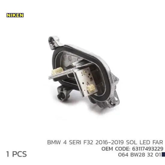 4 serı f32 2016-2019 sol led modül 63117493229 nıken 63117493229 resmi