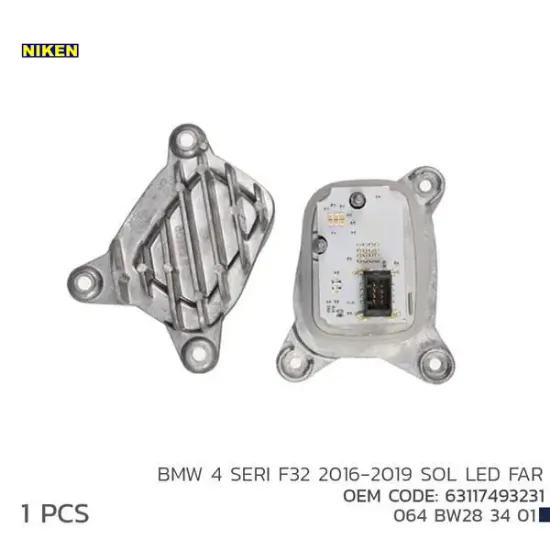 4 serı f32 2016-2019 sol led modül 63117493231 nıken 63117493231 resmi