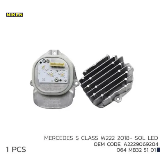 S class w222 2018-sol led mod a2229069204 nıken a2229069204 resmi