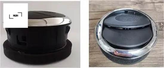 Kalorifer havalandırma difrizörü ön göğüs sağ-sol nikelajlı bıpper-nemo-fıorıno nuh 735461076/ 8265.Fa resmi