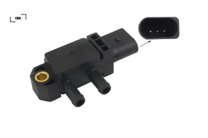 Fark basınç sensörü polo-golf7-passat-a1-ıbıza-fabıa 1.4-1.6 tdı cusa-cucb-cuta-crka-crkb-dcxa oek 04l906051 resmi