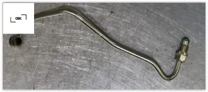 Turbo yağlama borusu clıo ıv-talısman-mgn ıv-kadjar 1.5 dcı k9k oek 151928075r/ 151921700r/ 151928225r resmi