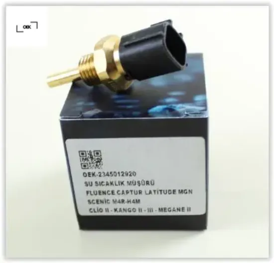 Su sıcaklık müşürü fluence-captur-latıtude-mgn-scenıc m4d-h4m oek 2345012920 resmi